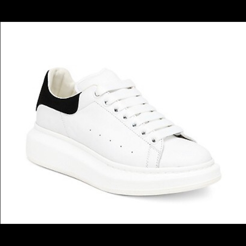Alexander McQueen velvet sneakers